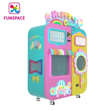 Puutetundliku ekraaniga suhkruvattide müügiautomaat